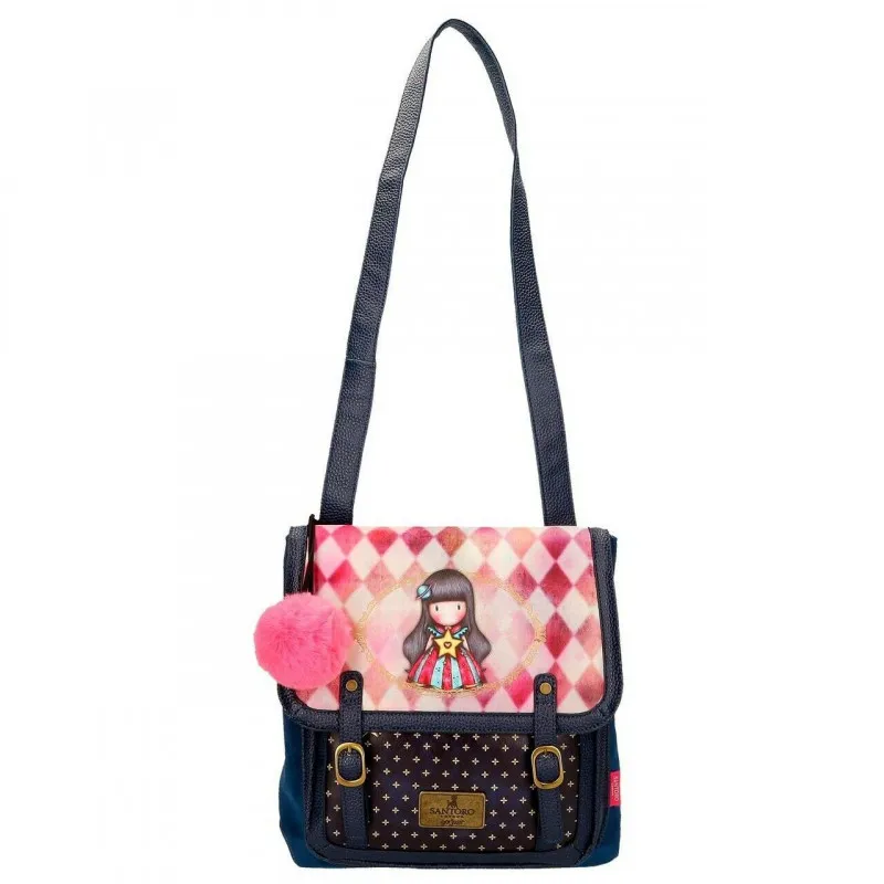 MOON BUTTONS GORJUSS SANTORO LONDON Original Shoulder Backpack with Rear Zip Pocket
